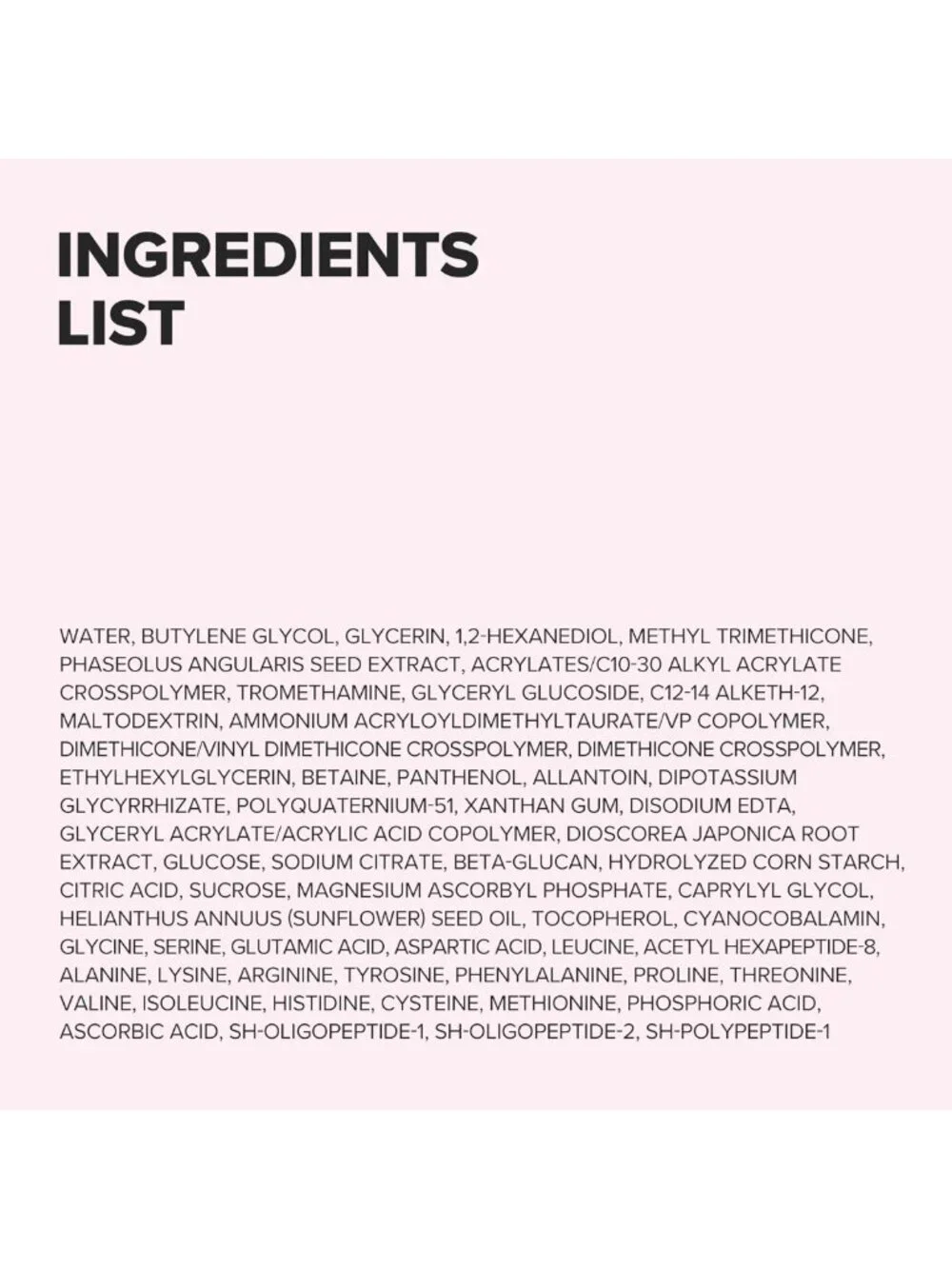 Hydrating Peptide Gel Moisturizer for Acne-Prone Skin, Korean Skincare, 100ml